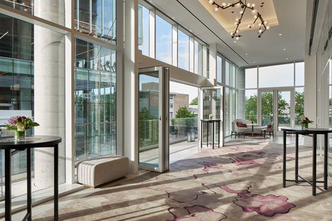 Hotel balcony area