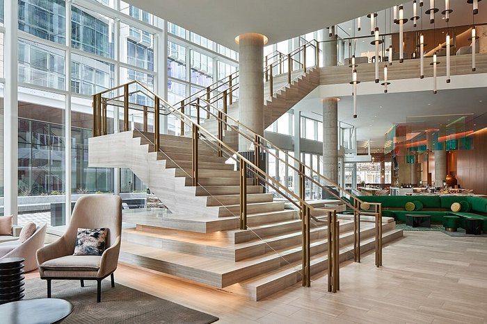 atrium lobby Bethesda Hotel